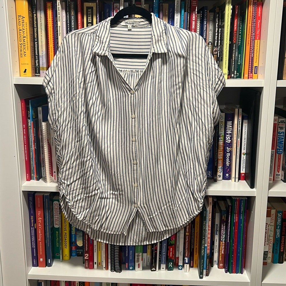 Madewell striped button down